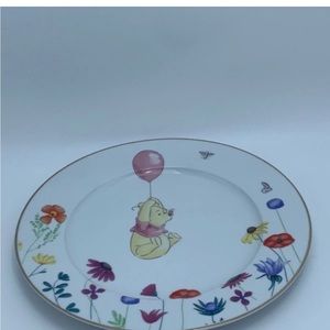 Disney winnie the pooh‎ spring floral ceramic dinner plate